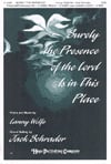 Surely the Presence of the Lord Is in This Place SAB choral sheet music cover Thumbnail